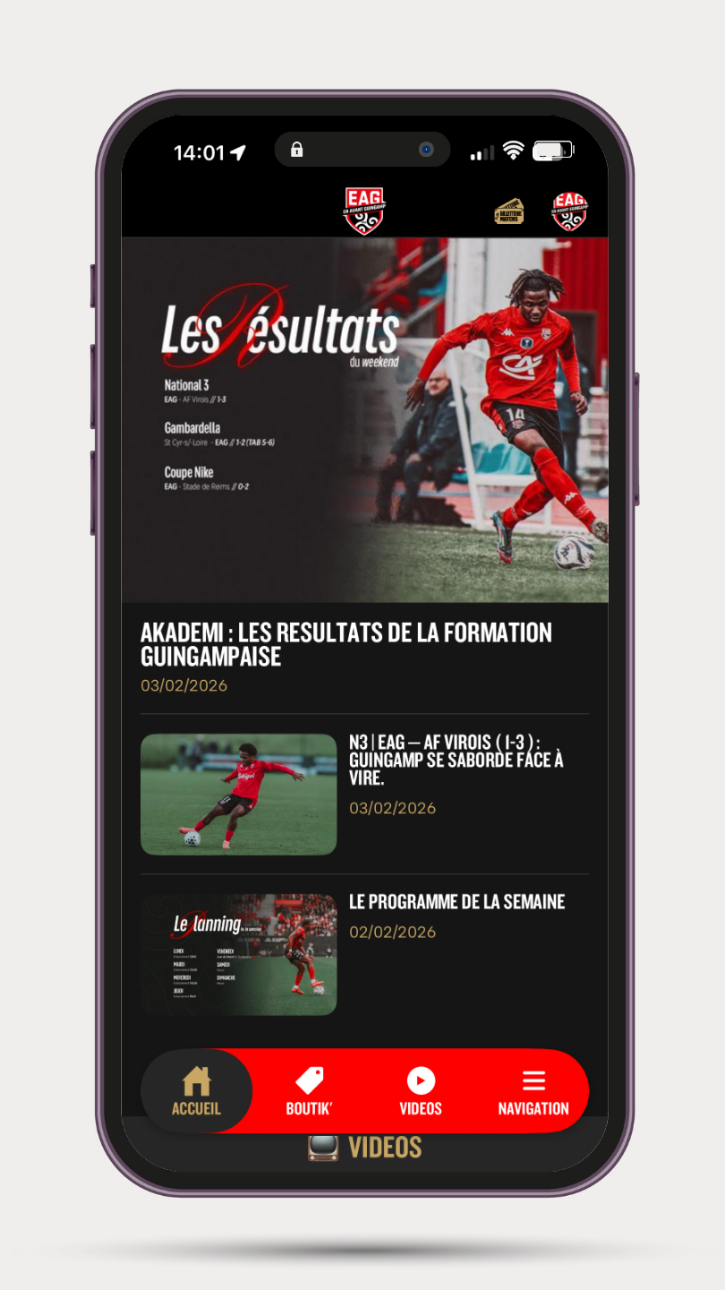 Applications mobiles personnalisées